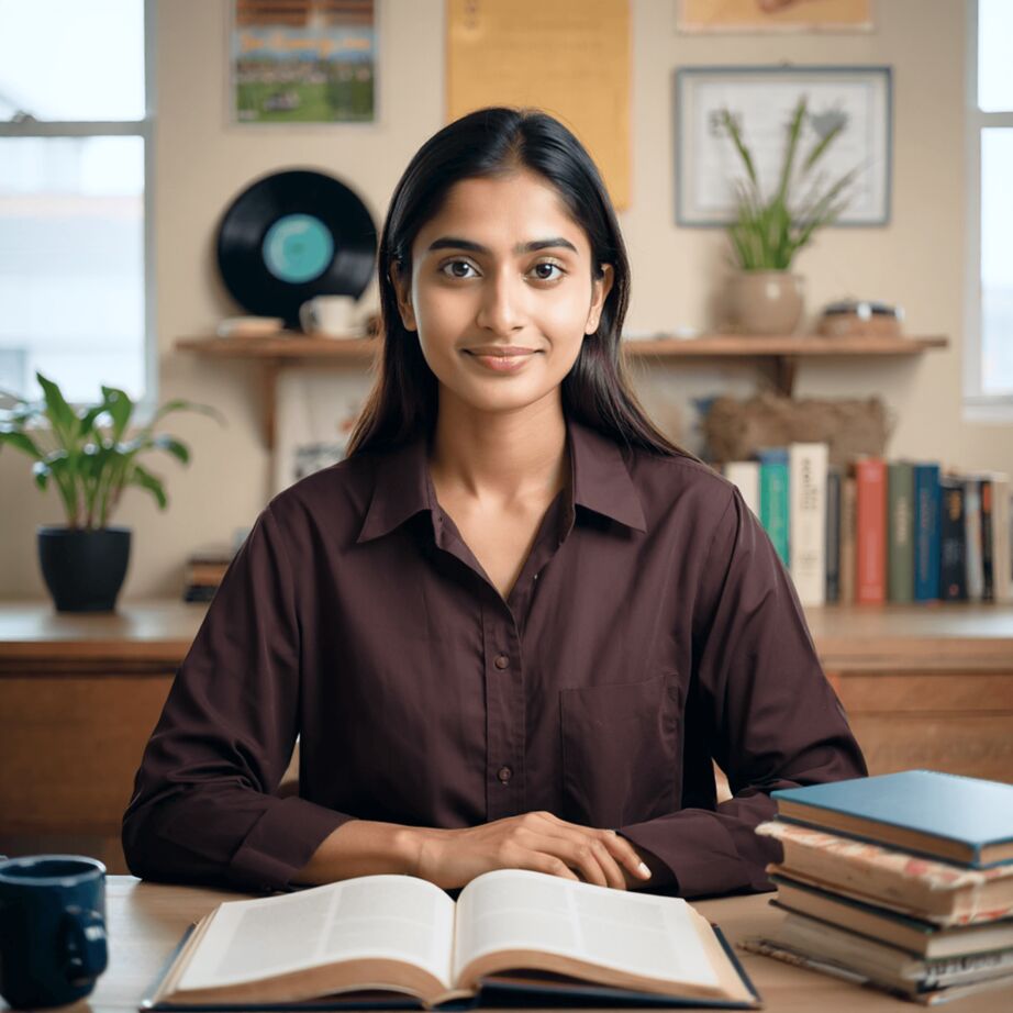 An advisor working from a home office, balancing tech tools and note-taking