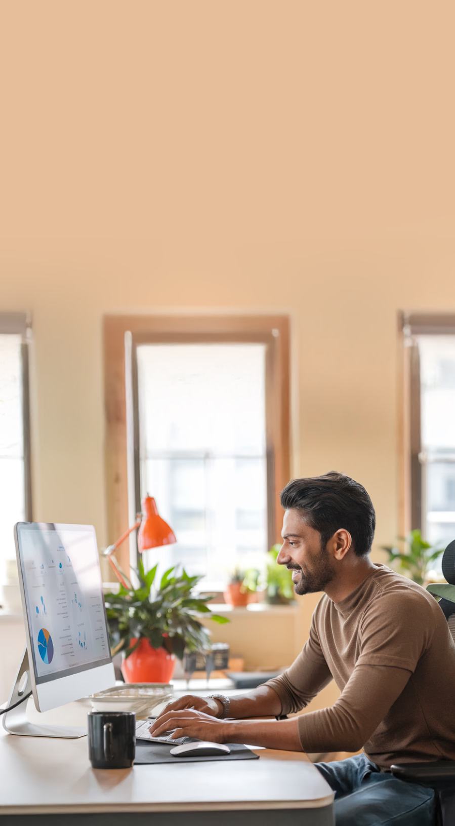 Stock market trader filing his income tax return using Quicko