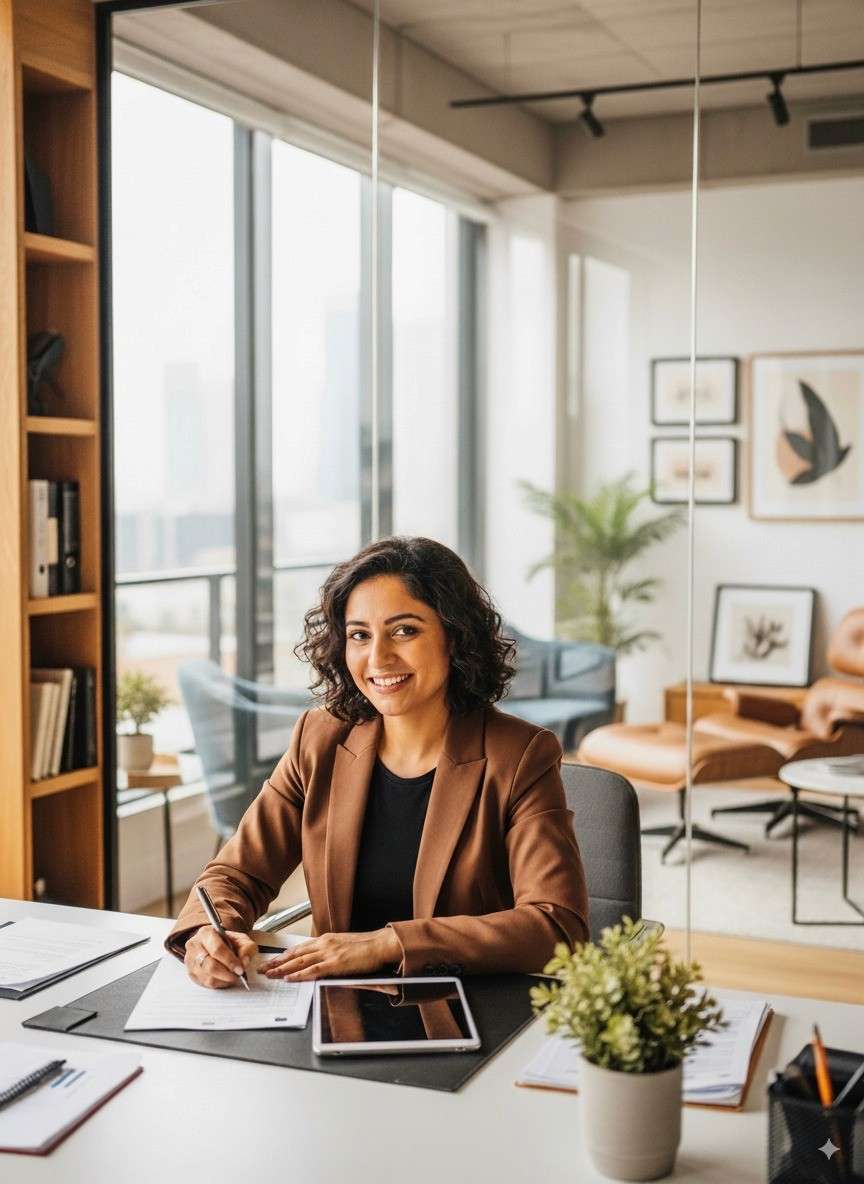 Researcher at EY, Natasha, filing taxes by simplifying her finances through investment and bank account integration with Quicko