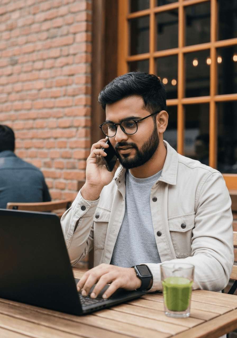 Amit, Sales Employee at a Financial Firm, auto-fetching via ITD account to file his taxes